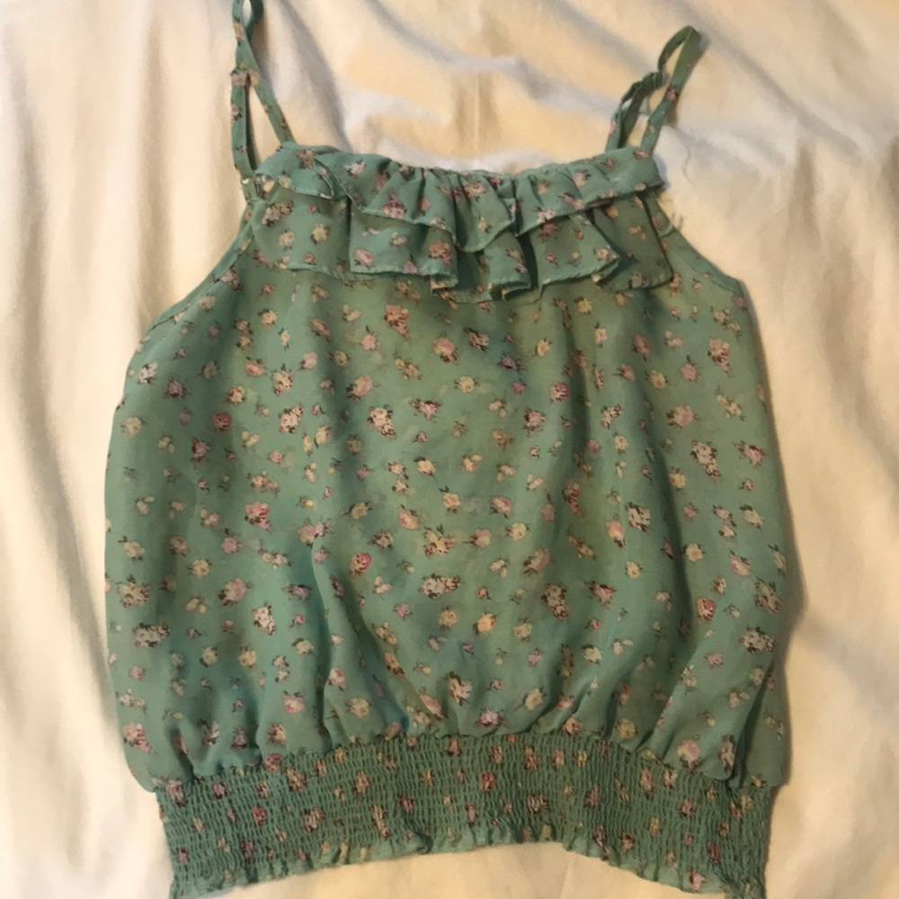 Light Green Tank Top